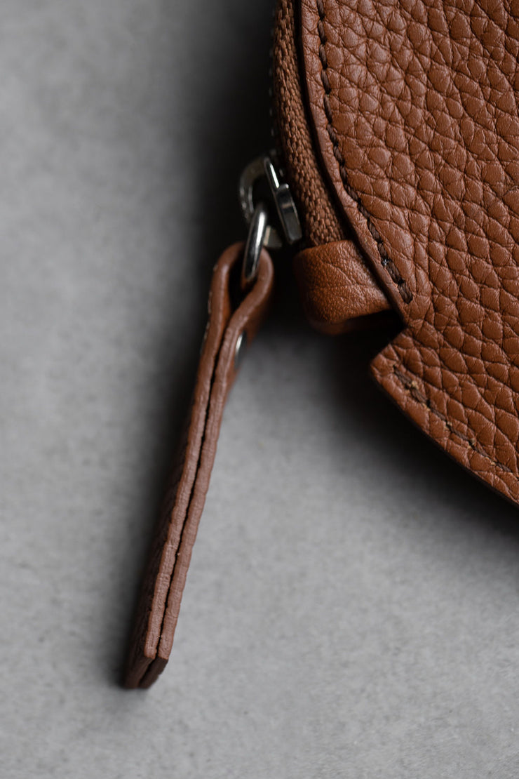 Handmade Leather Pouch - Caramel