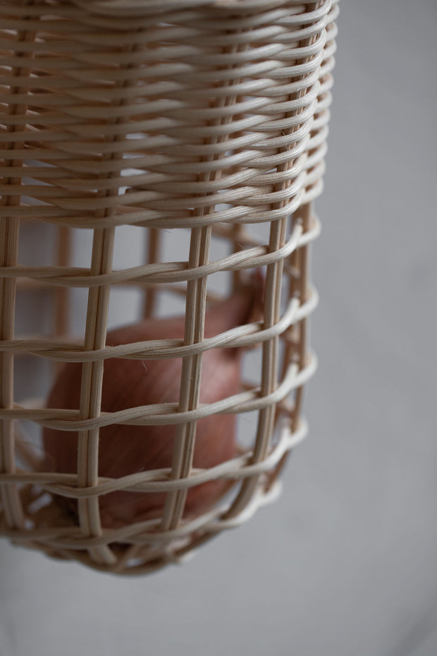 Woven Garlic Basket