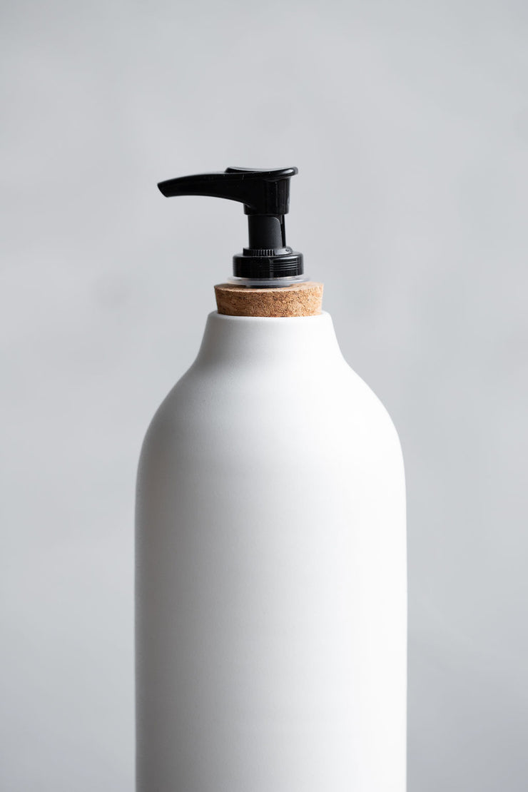 Stone Soap Dispenser Ceramic Free Standing Liquid
