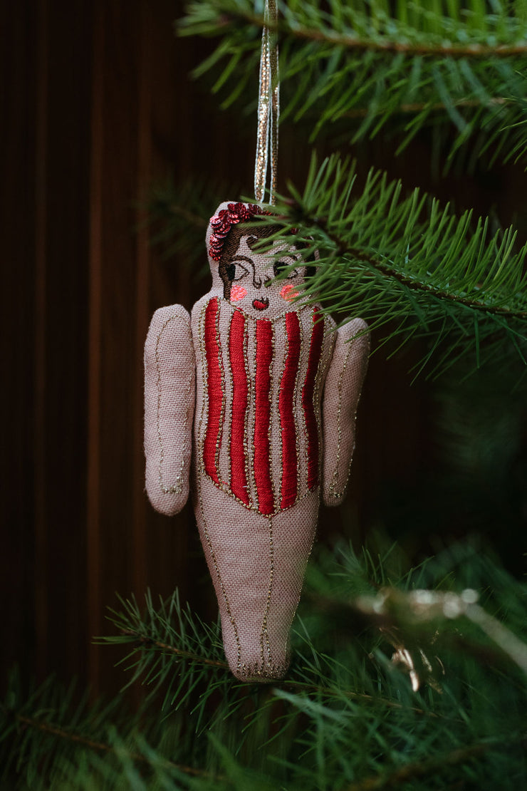 Chubby Carnival Babies - Cotton & Lavender filled Ornament