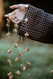 Handmade Gold Star Garland