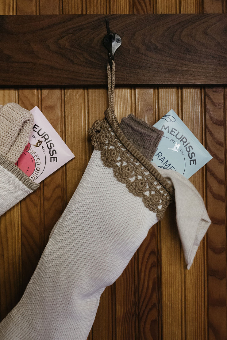 Cotton Crochet Stocking