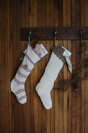 Cotton Stripe Stocking