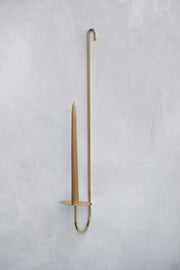 Brass Candle Sconce - Single