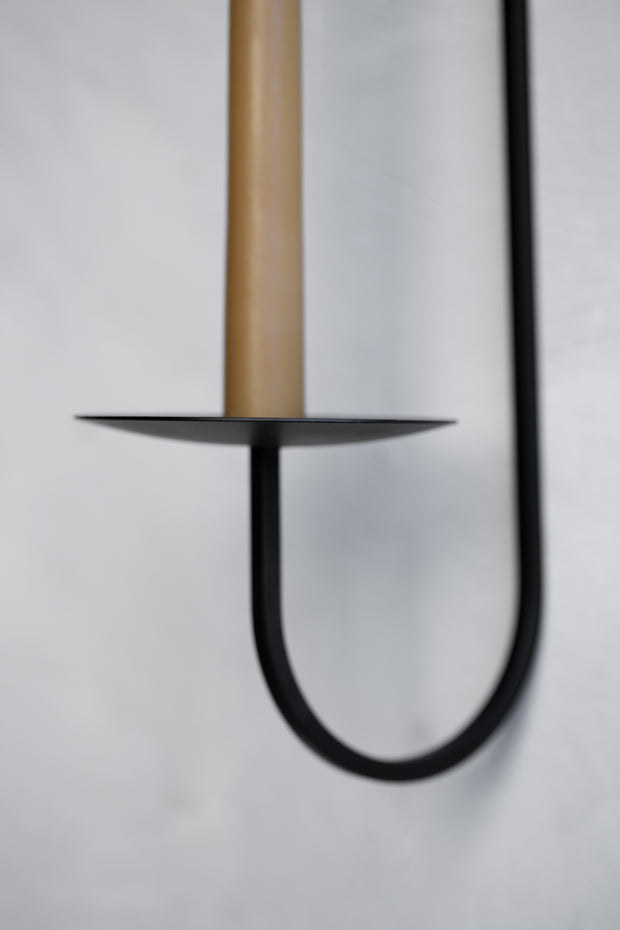 Iron Candle Sconce - Single