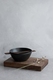 Satin Black Ramen Bowl