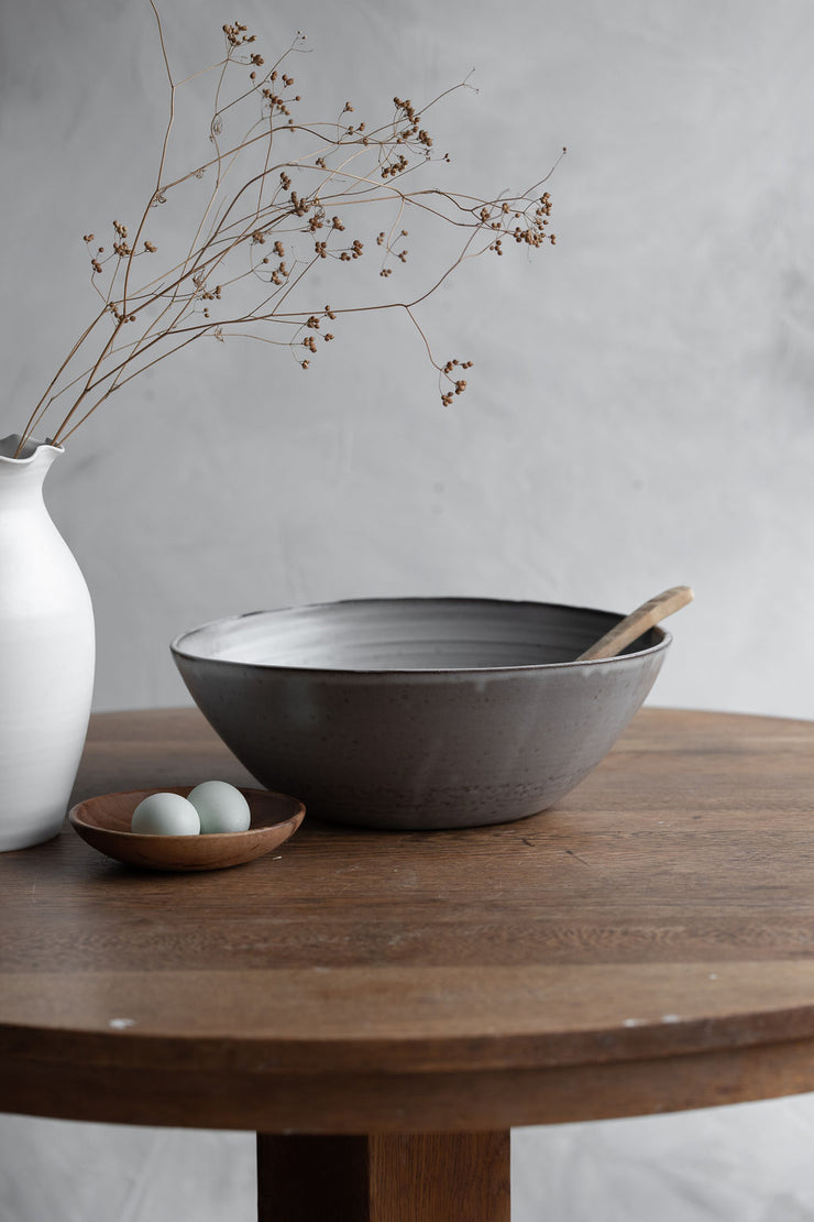 Serving Bowl - Satin Stone