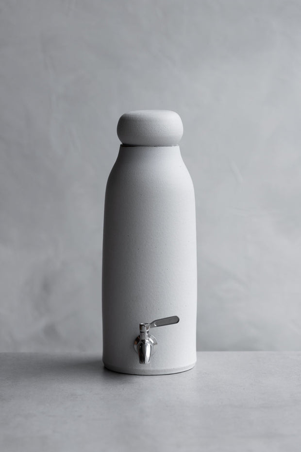Ceramic Water Dispenser- Chalk