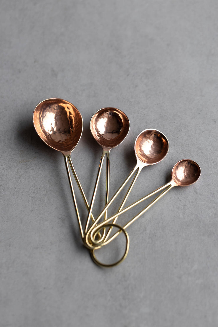 Copper-Brass: Measuring Spoons