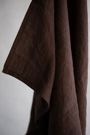 Notary Linen Table Cloth-Bark