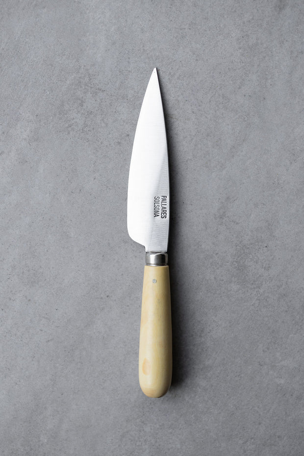 Carbon Steel Kitchen Knives - Boxwood Handle