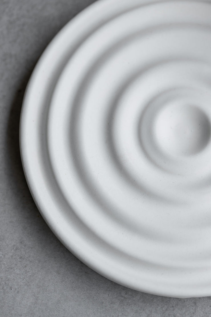 Ceramic Soap Dish - Matte White