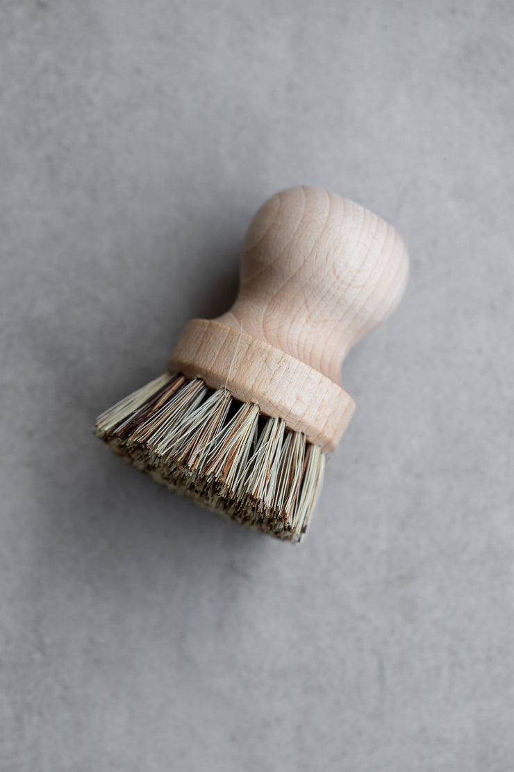 Wood Pot Brush