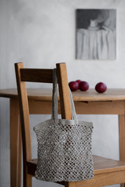 Crocheted Biana Bag - Linen