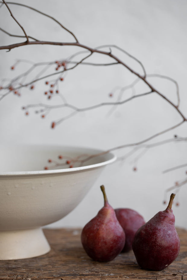Minimal Footed Compote - Sand