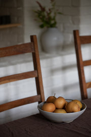 Ceramic Entree Bowl- Matte Grey