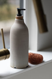 Ceramic Soap Dispenser - Matte Grey