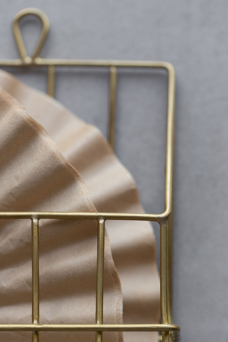 Brass Rectangle Wire Rack