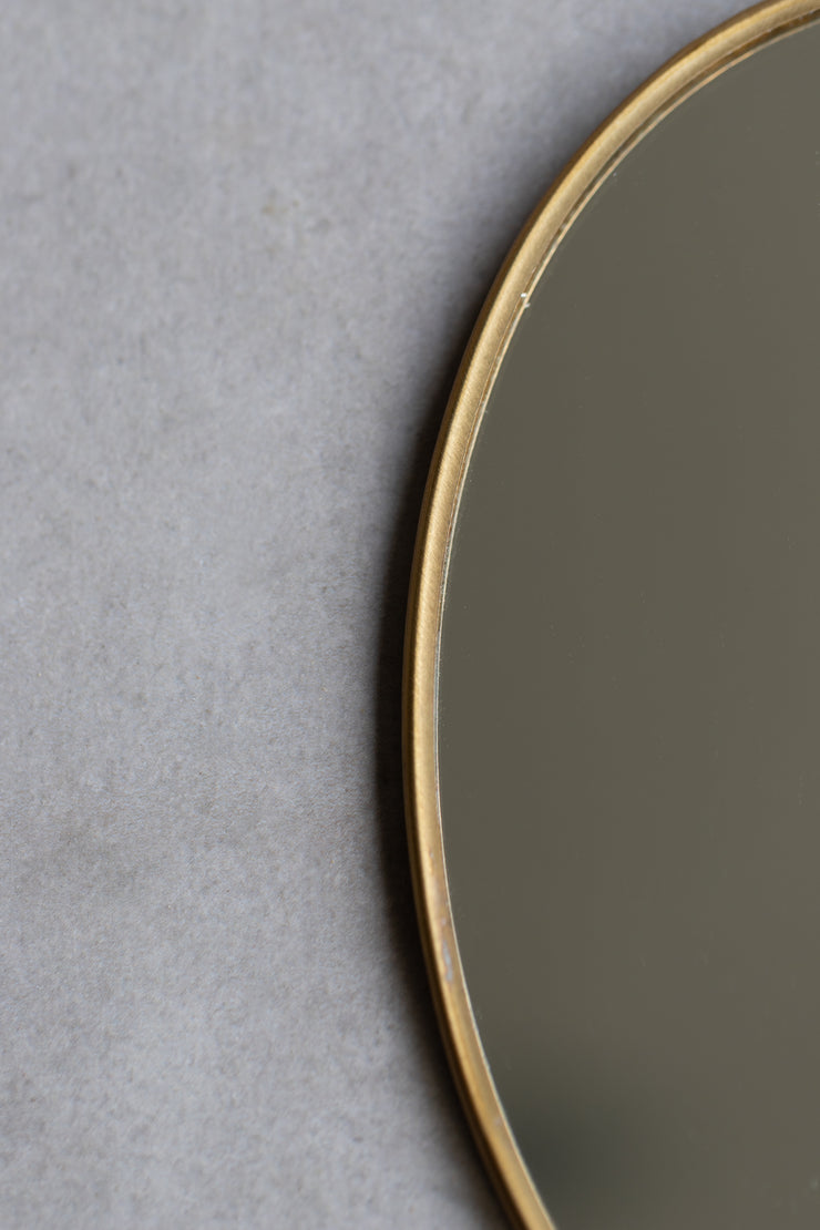 Brass Framed Mirror