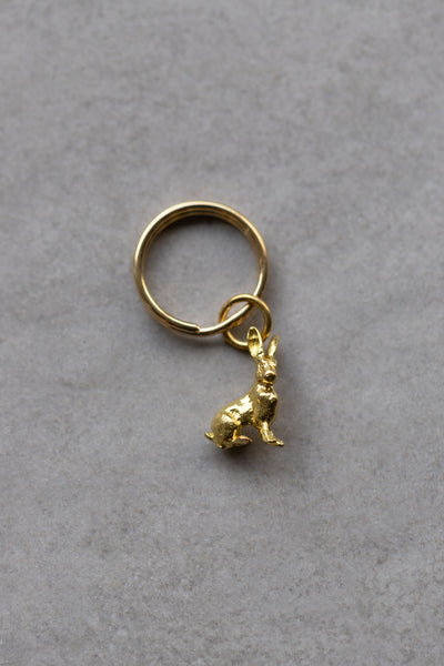 Tiny Rabbit Keyring