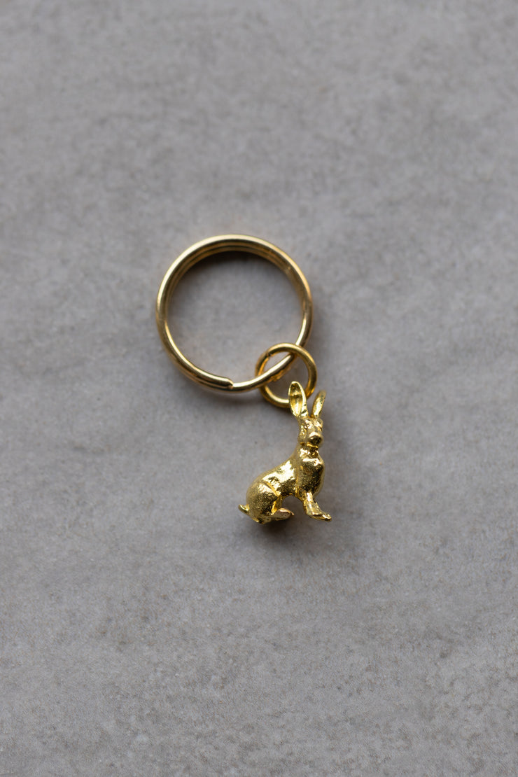 Tiny Rabbit Keyring
