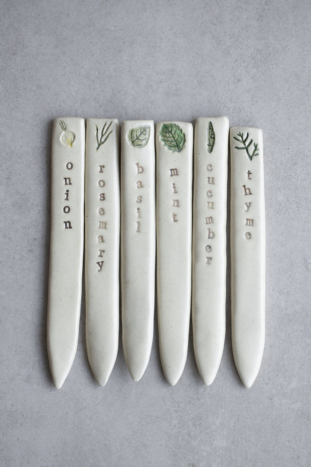 Ceramic Garden Labels