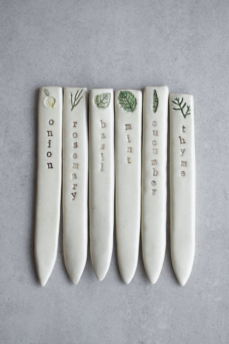 Ceramic Garden Labels
