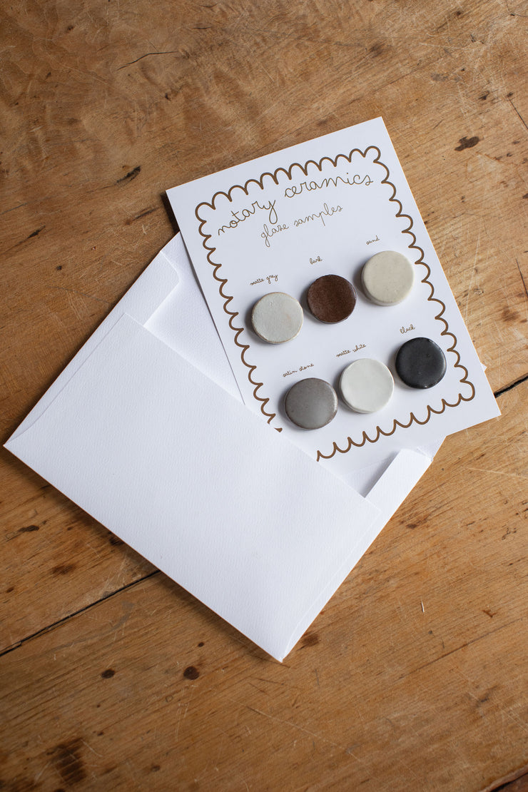 Notary Glaze Sample Set