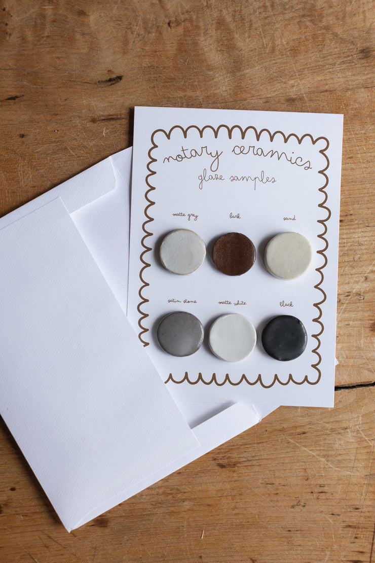 Notary Glaze Sample Set
