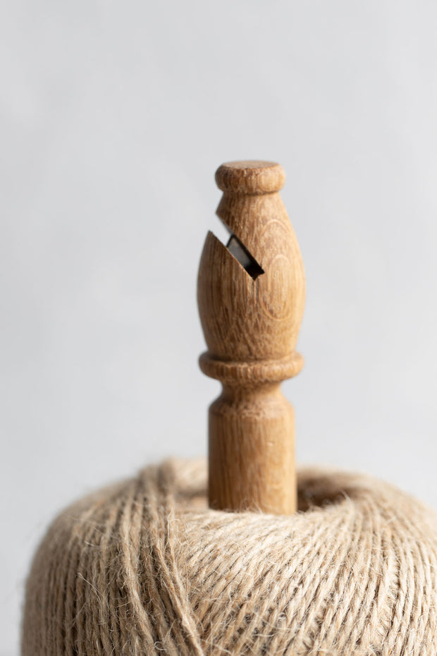 Natural Twine Stand with Cutter