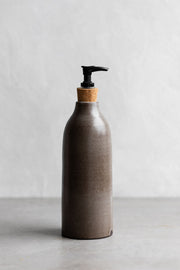 Ceramic Soap Dispenser - Satin Stone
