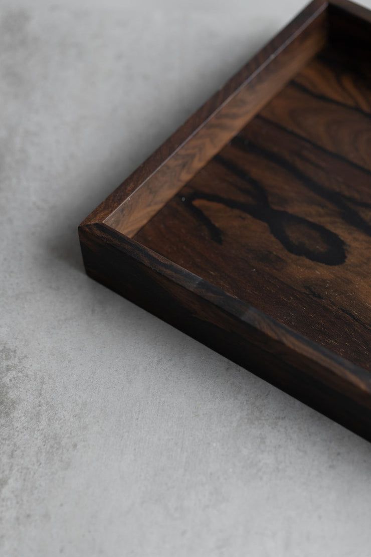 Wooden Ziricote tray