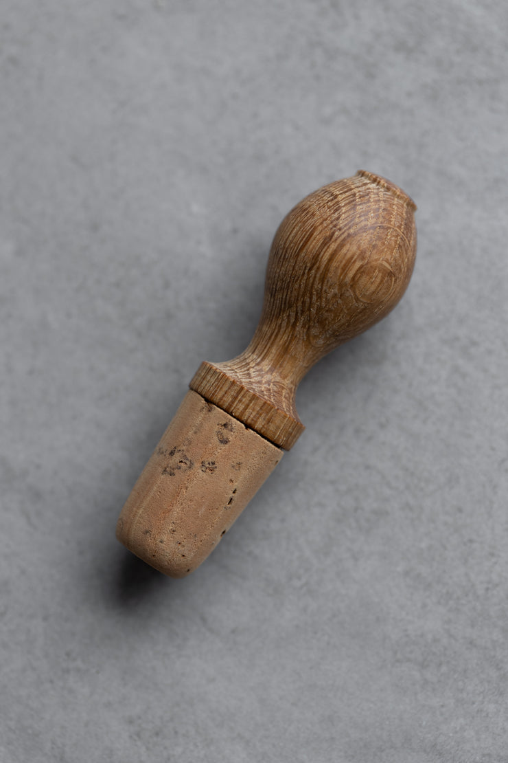 Oak Wine Stopper