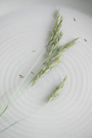 Ceramic Handled Serving Platter - Chalk
