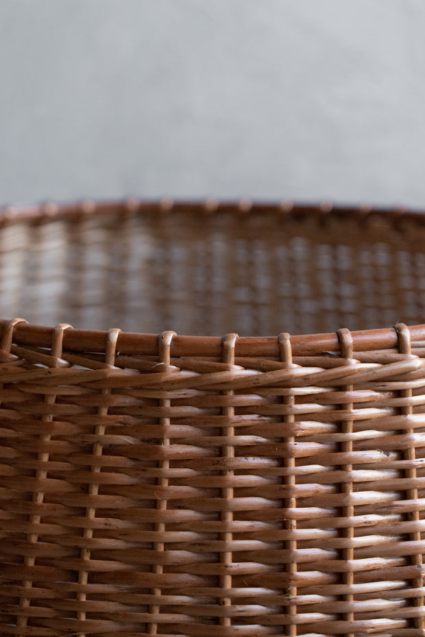 Woven Wicker Christmas Tree Skirt