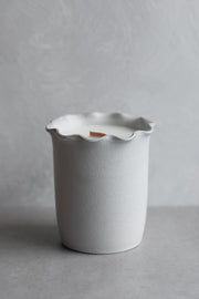 Scalloped Holiday Candle