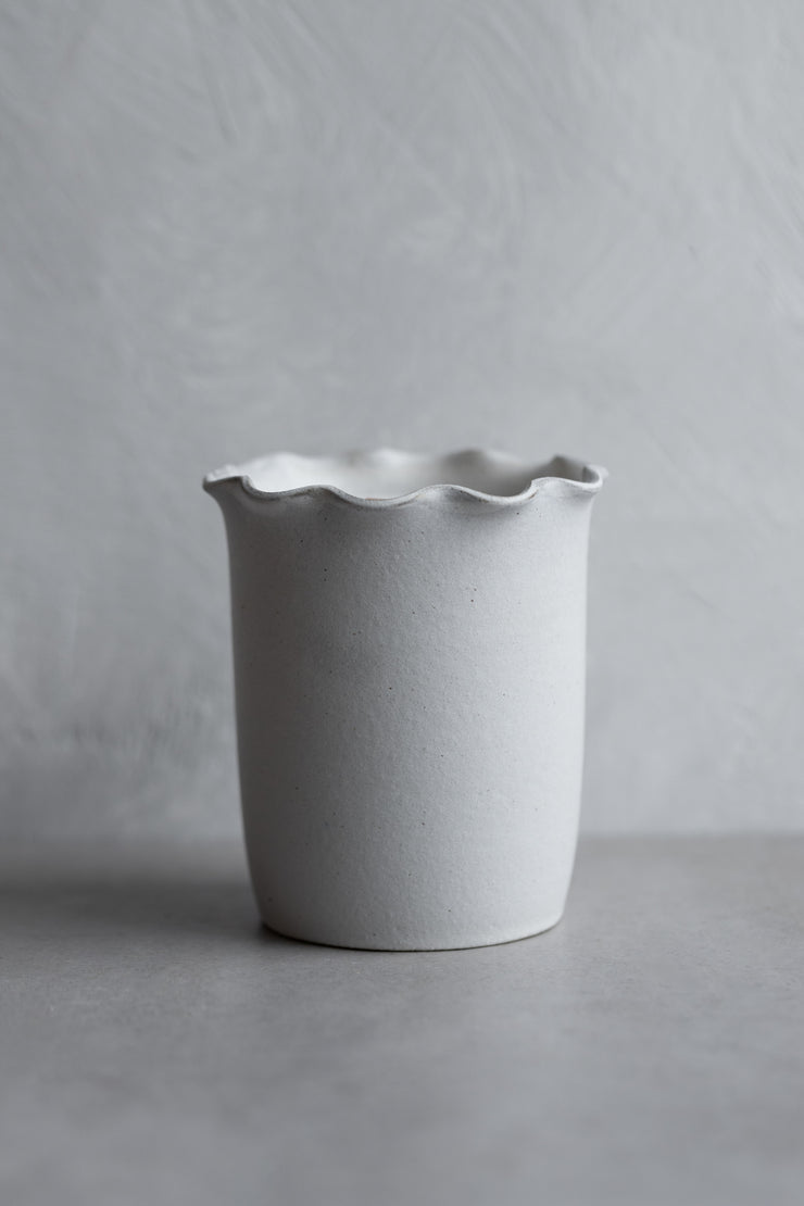 Scalloped Holiday Candle