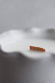 Scalloped Holiday Candle