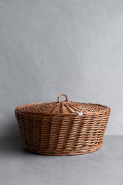 Woven Lidded Basket