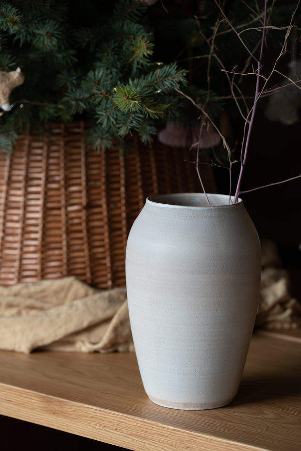 Desert Vase - Matte Grey