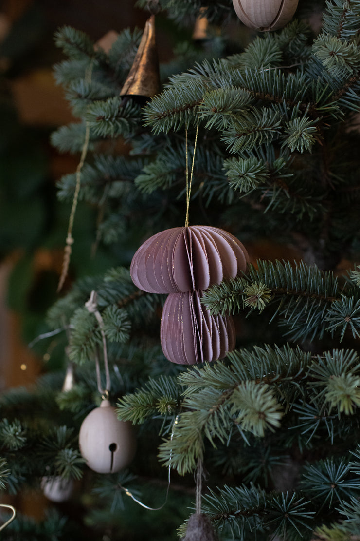 Holiday Ornaments 5 Pack - Recycled Paper