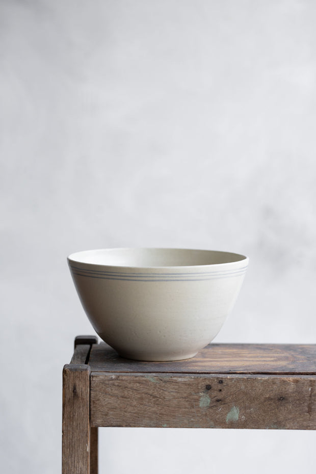 Blue Stripe Kitchen Bowl