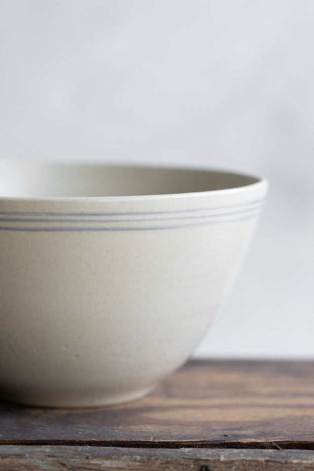 Blue Stripe Kitchen Bowl