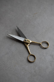 Petite Brass Handle Scissors