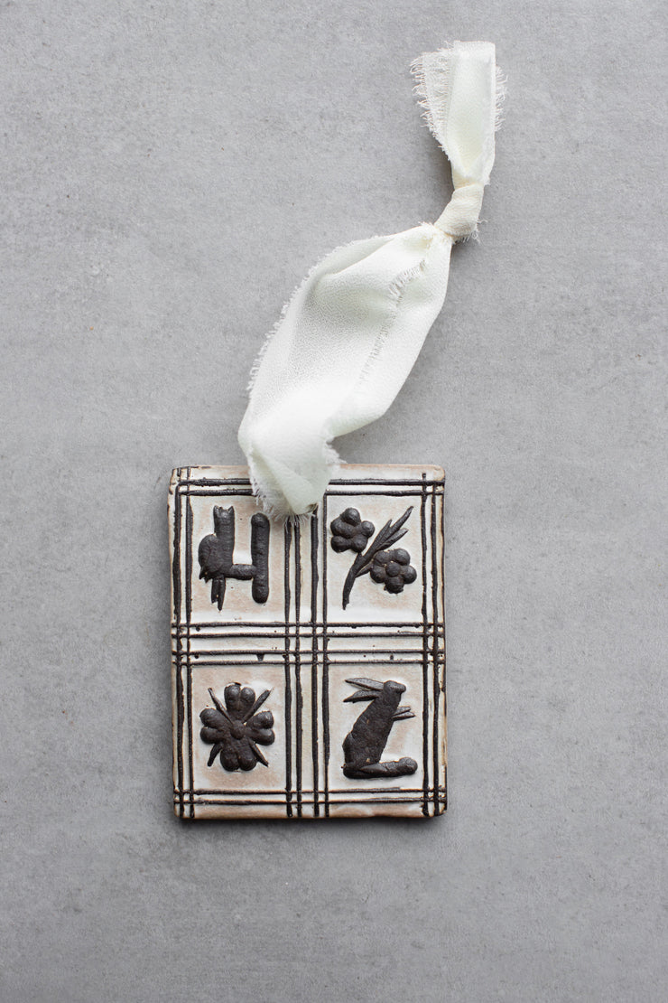 Ceramic Holiday Ornament