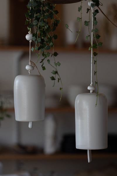 Slim Notary Bell - Matte White