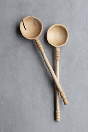 Hand Carved Wooden Serving Utensils