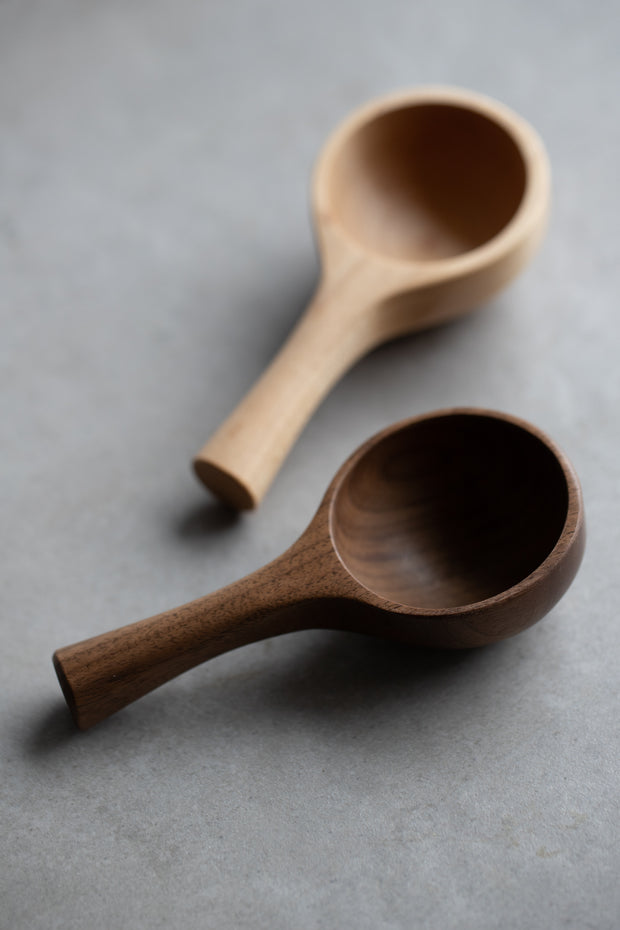 Handcarved Walnut Scoop