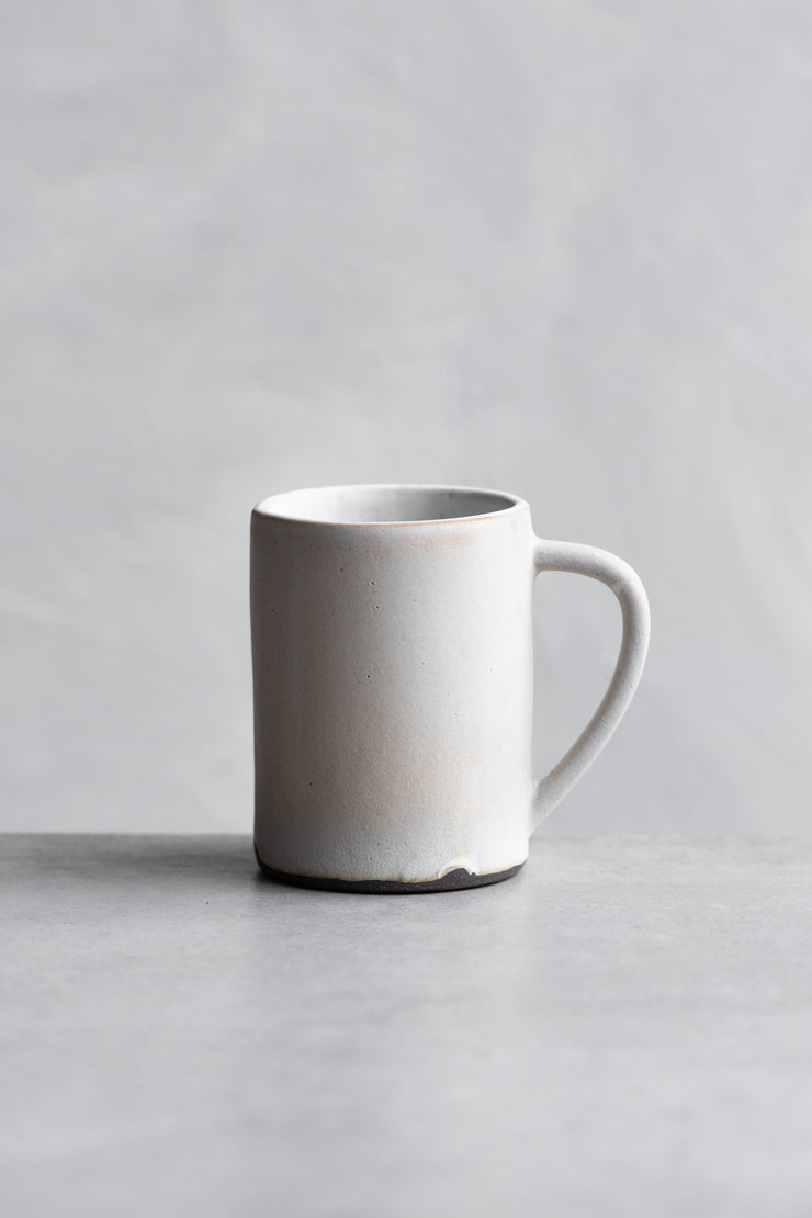 Simple Mug - Matte Grey Straight Glaze