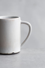 Simple Mug - Matte Grey Straight Glaze